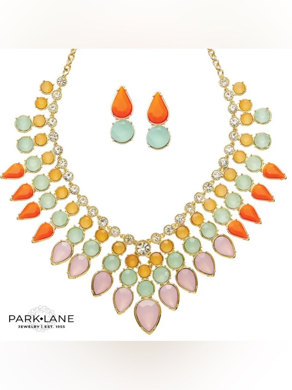 Park Lane Jewelry - Cosmo Necklace and matching earrings. Like new